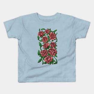 A Touch Of A Rose Kids T-Shirt